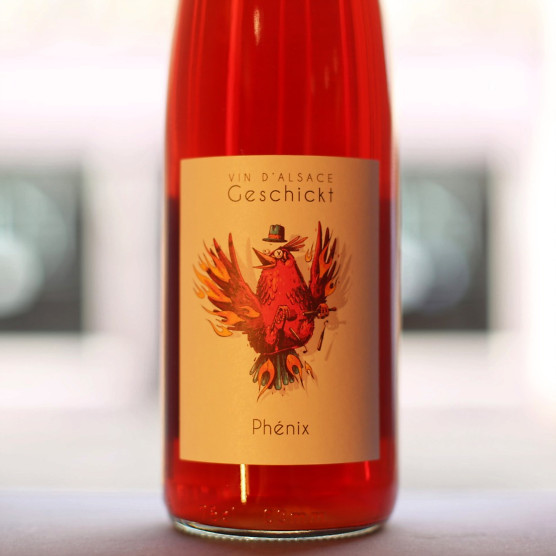 Caviste Contre-pied vins pour aperitif Phénix Geschickt Alsace