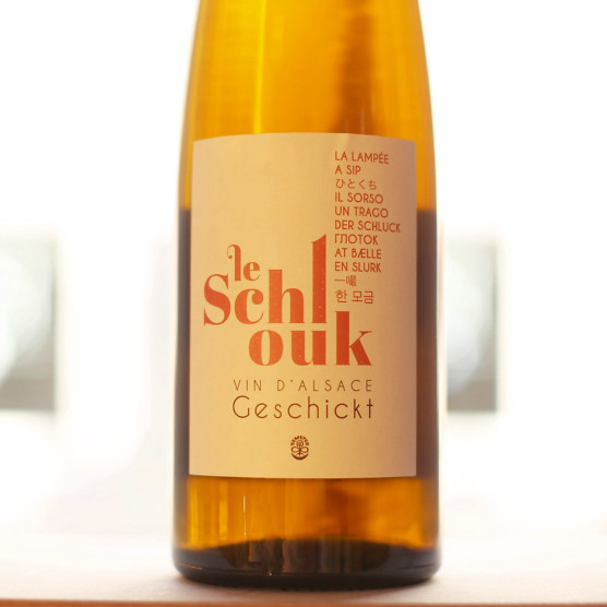 Caviste Contre-pied vins pour aperitif Schlouk Geschickt Alsace