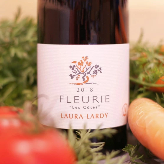Caviste Contre-pied vins vin naturel Beaujolais Fleurie Les Côtes Laura Lardy