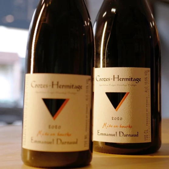 Caviste Contre-pied vins pour offrir Mise en Bouche Emmanuel Darnaud Crozes Hermitage