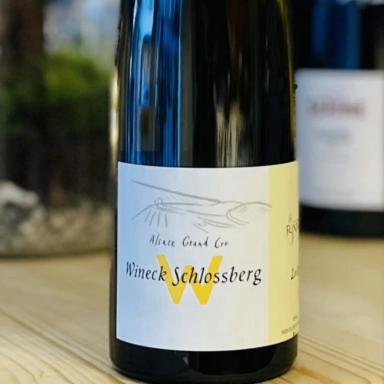Caviste Contre-pied vins pour offrir Alsace Riesling Grand Cru Wineck Schlossberg 2018 Christian Binner